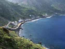 Town of Rui Vaz In Santiago Island, Cape Verde